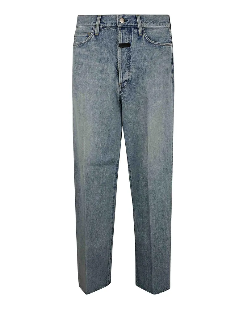 Fear of God Straight Leg Jeans - Blau Blau