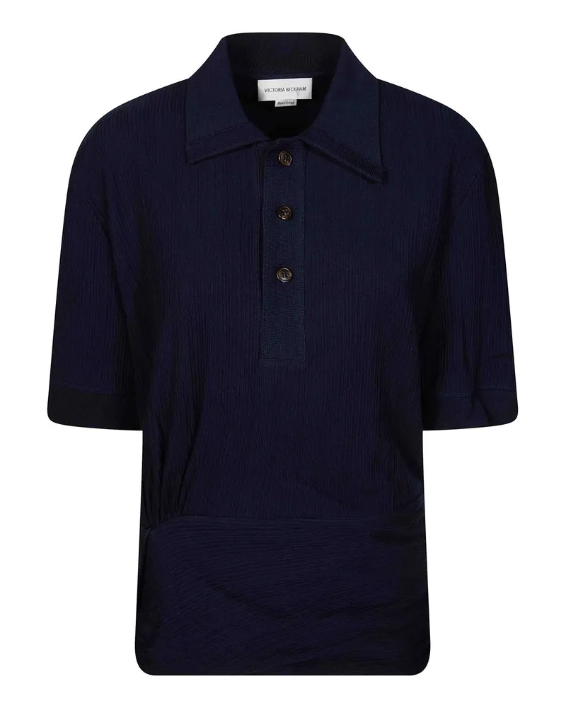 Victoria Beckham Poloshirt - Blau Blau