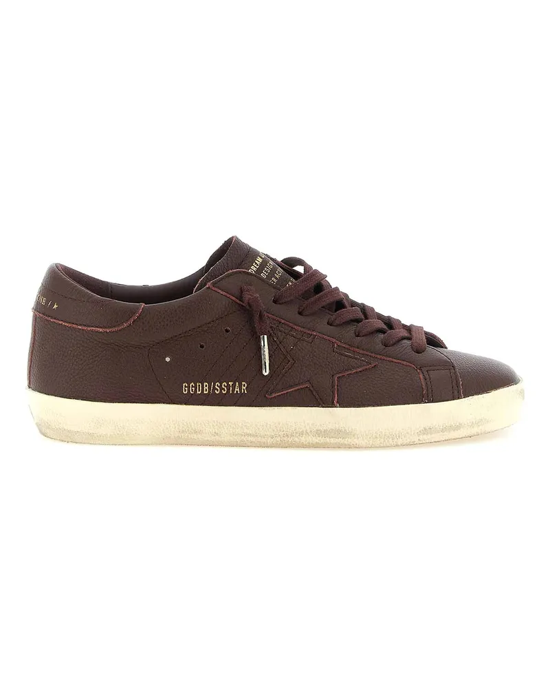Golden Goose Sneaker - Dunkelrot Dunkelrot