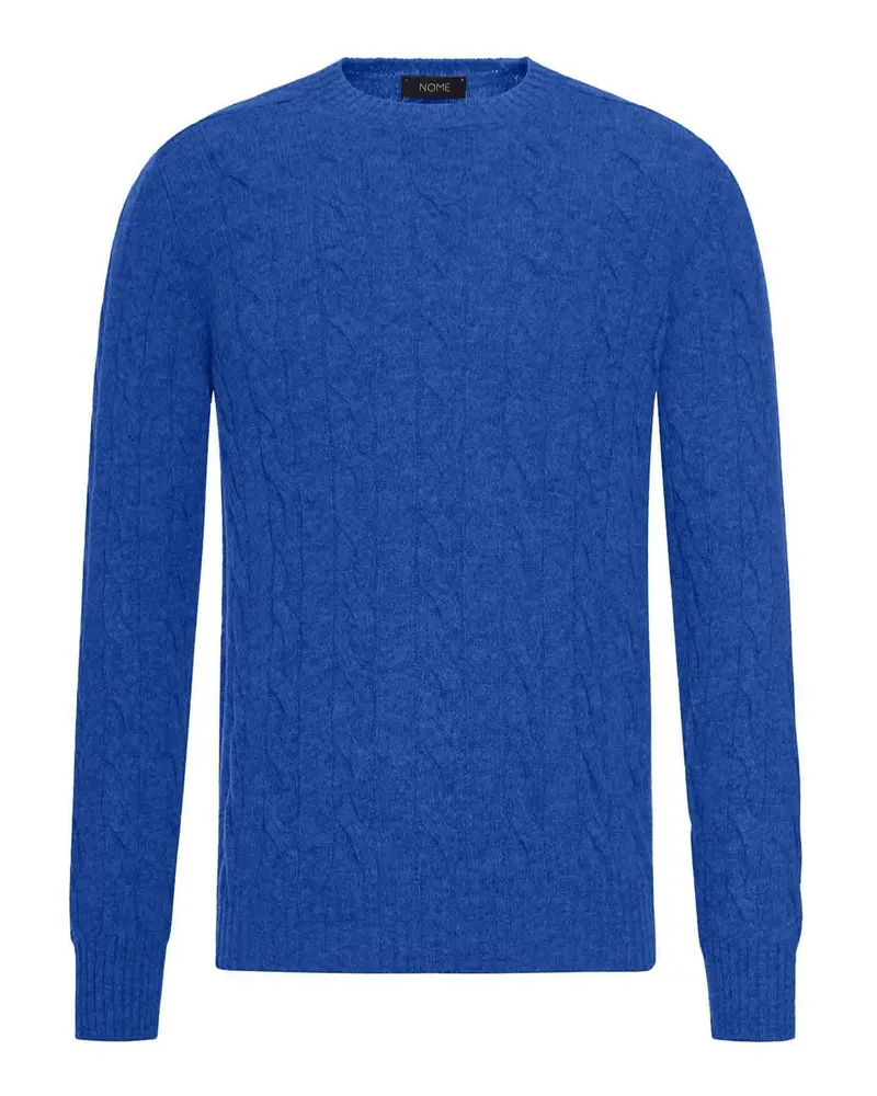 Gran Sasso Rundhalspullover - Blau Blau