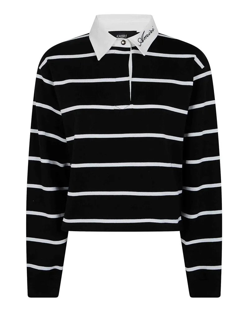 Amiri Poloshirt - Schwarz Schwarz