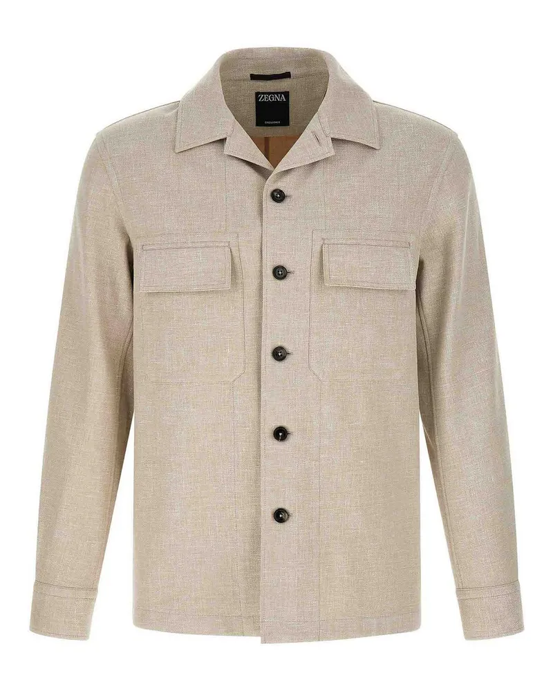 Ermenegildo Zegna Bluse - Grau Grau