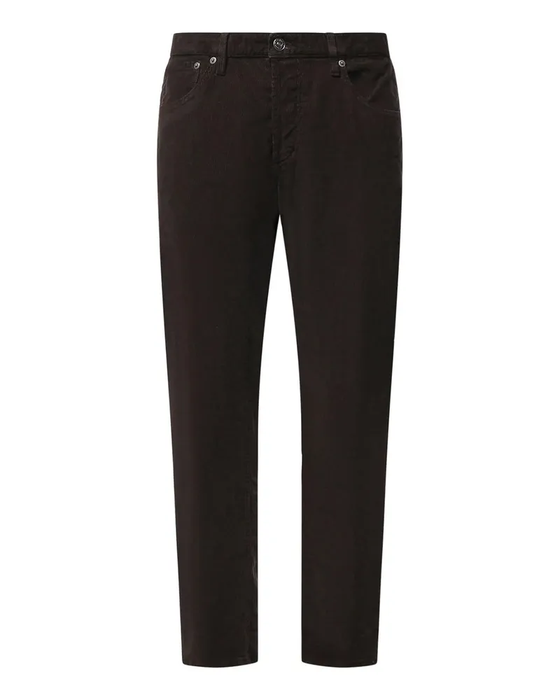 Dondup Straight Leg Jeans - Braun Braun