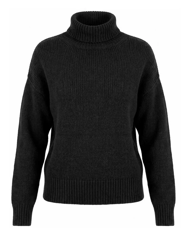 Sa Su Phi Rollkragenpullover - Schwarz Schwarz
