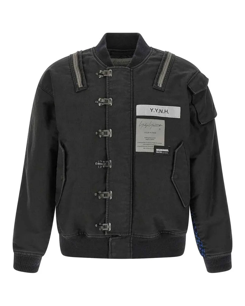 Yohji Yamamoto Casualjacke - Schwarz Schwarz
