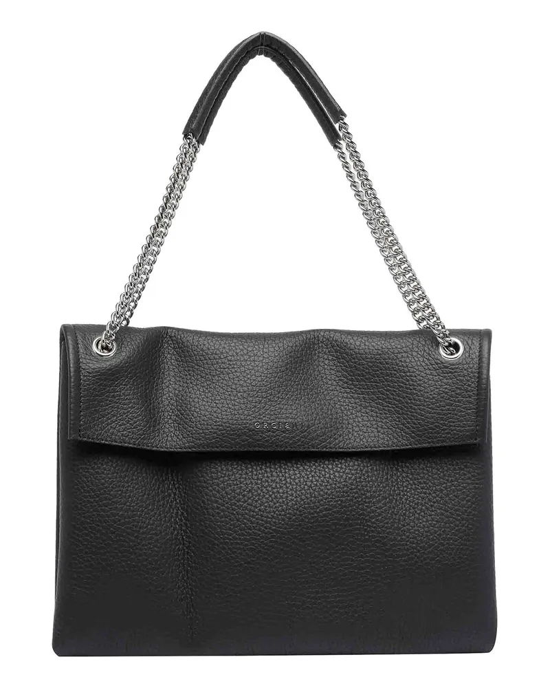 Orciani Schultertasche - Schwarz Schwarz