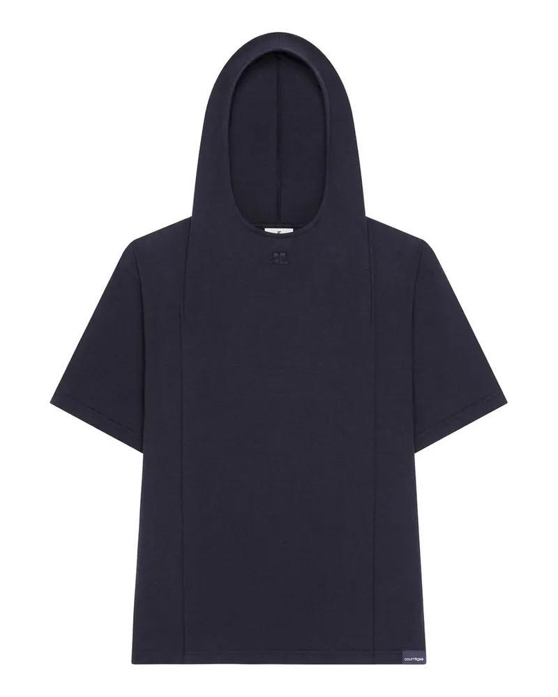Courrèges T-Shirt - Schwarz Schwarz
