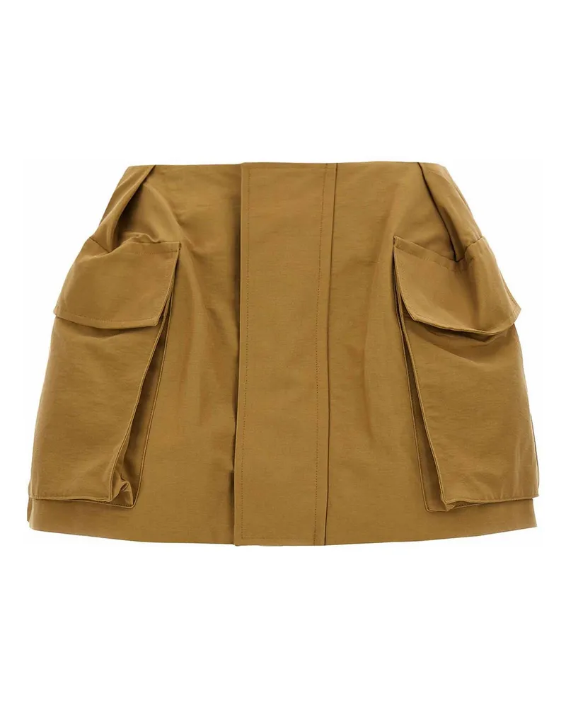 Sacai Kurzes Kleid - Beige Beige