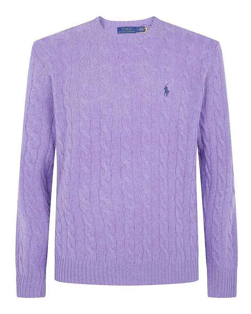 Ralph Lauren Rundhalspullover - Lila Lila