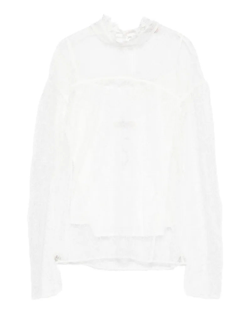 Twin-Set Bluse - Weiß Weiß