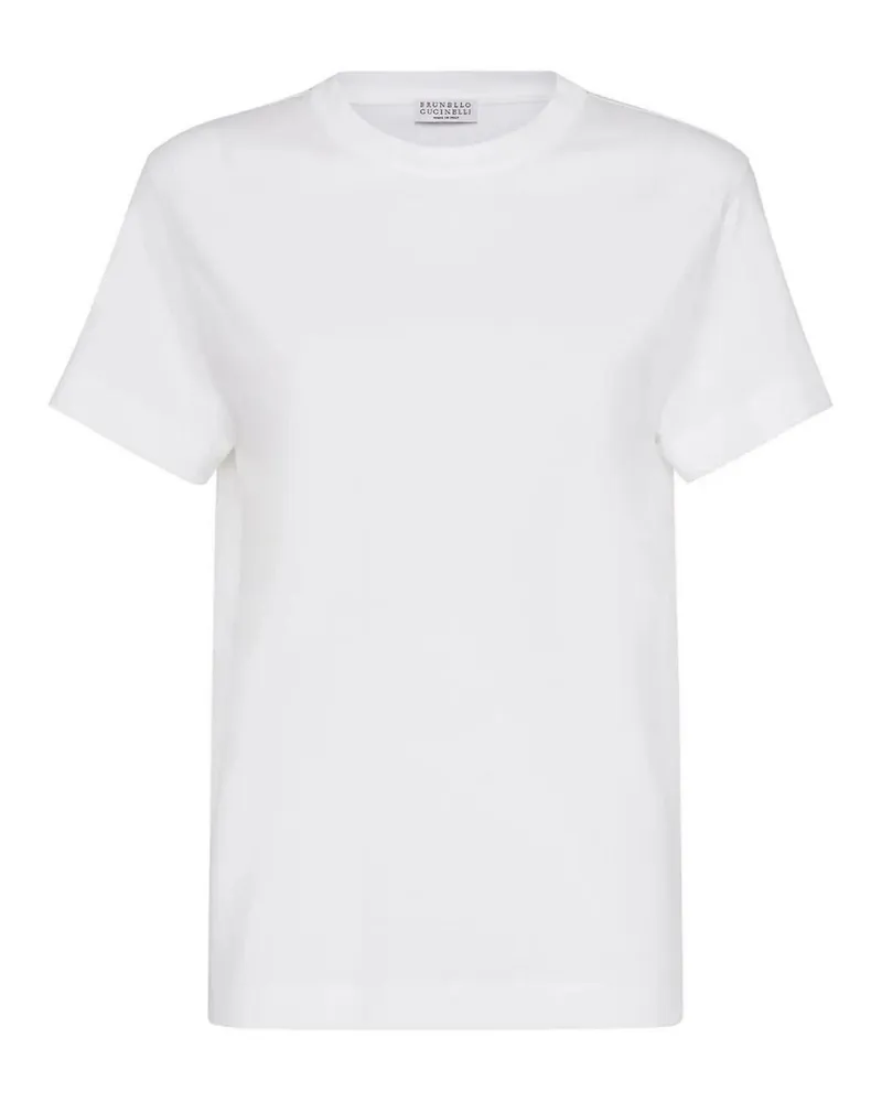 Brunello Cucinelli T-Shirt - Weiß Weiß