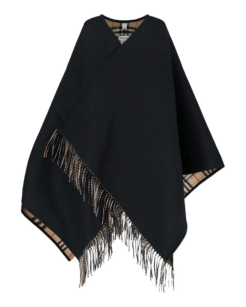 Burberry Cape - Schwarz Schwarz