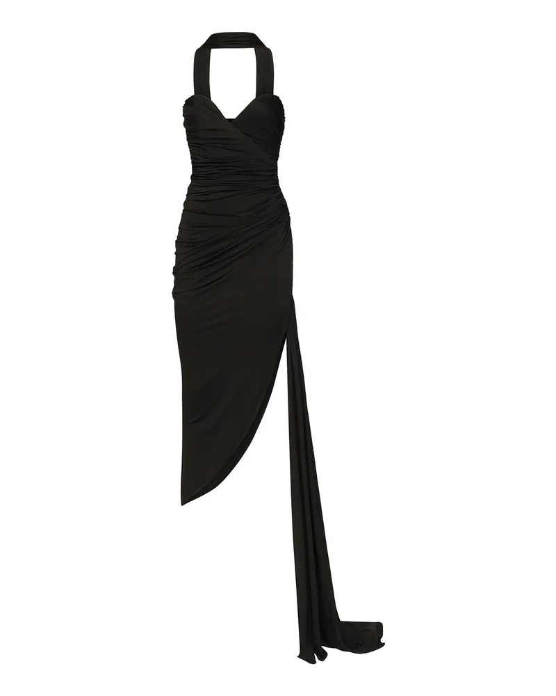 MARCIANO Los Angeles Knielanges Kleid - Schwarz Schwarz
