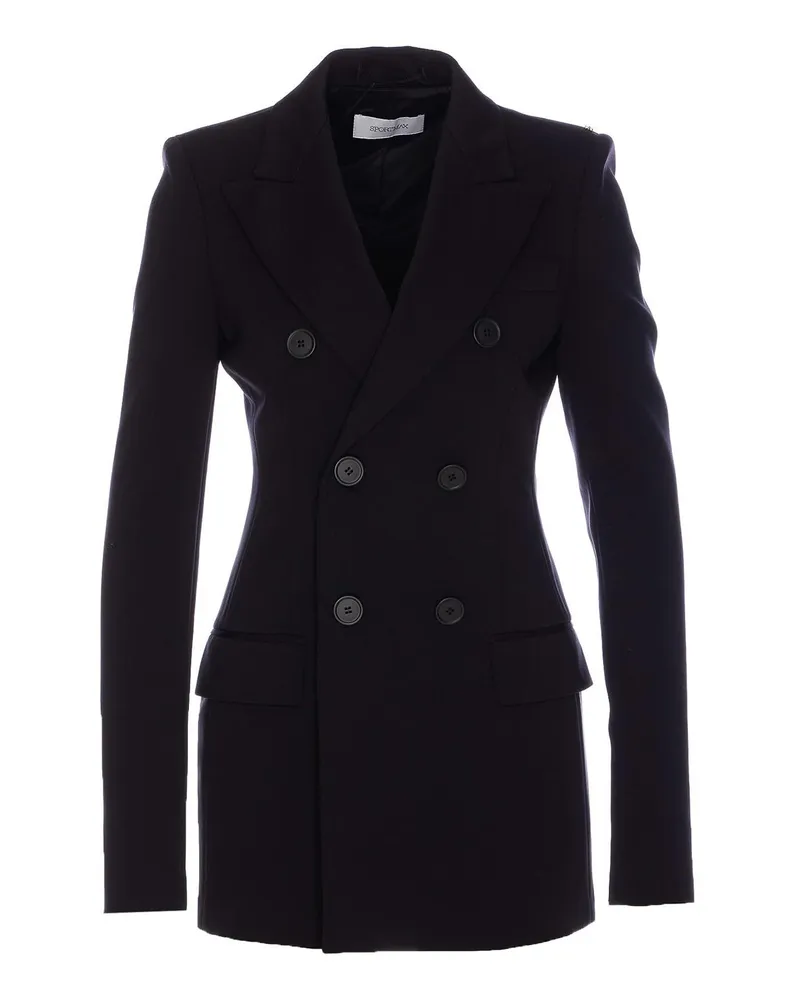 SPORTMAX Casualjacke - Schwarz Schwarz