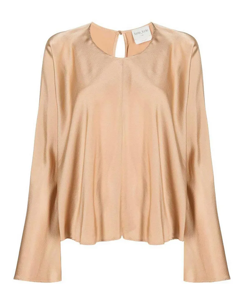 forte_forte Hemd - Beige Beige