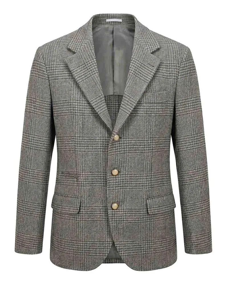 Brunello Cucinelli Blazer - Dunkelgrün Dunkelgrün
