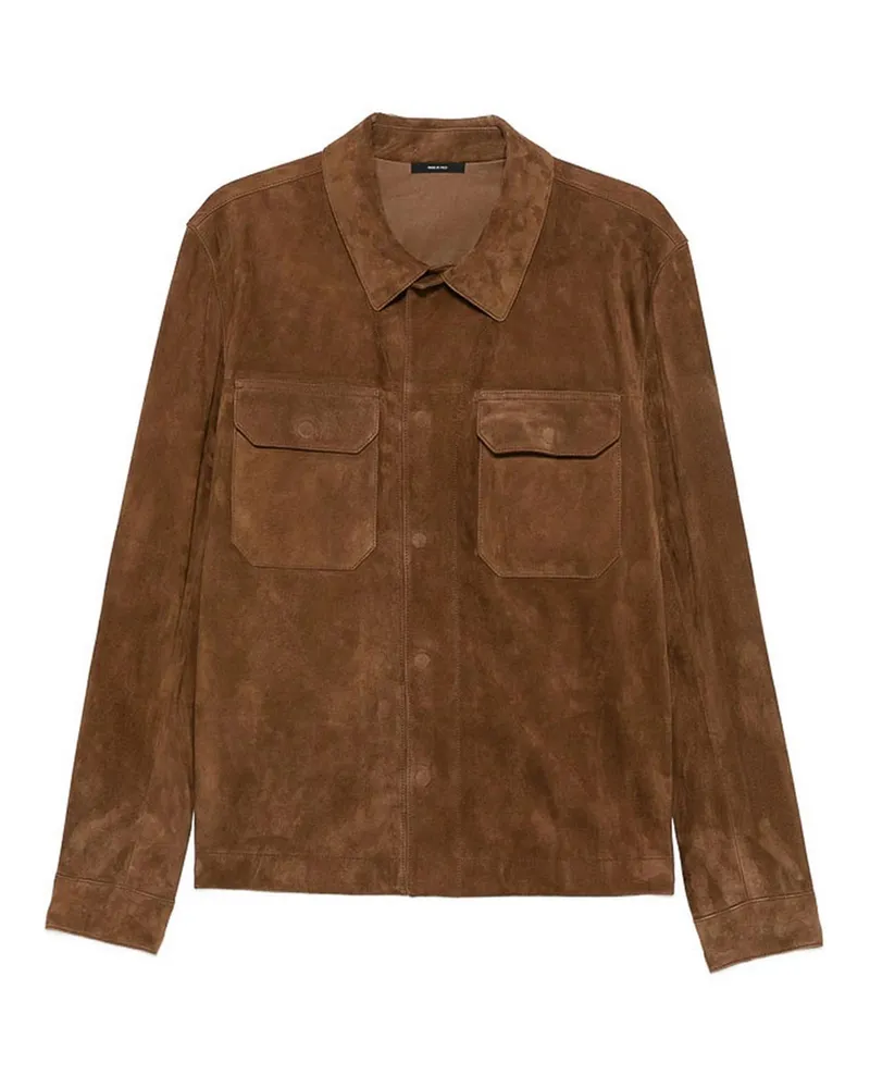 Tom Ford Ledermantel - Braun Braun