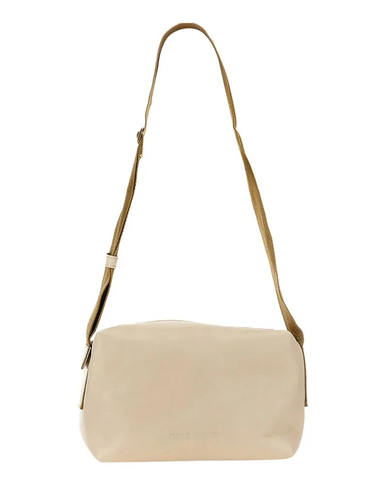 Uma Wang Schultertasche - Weiß Weiß