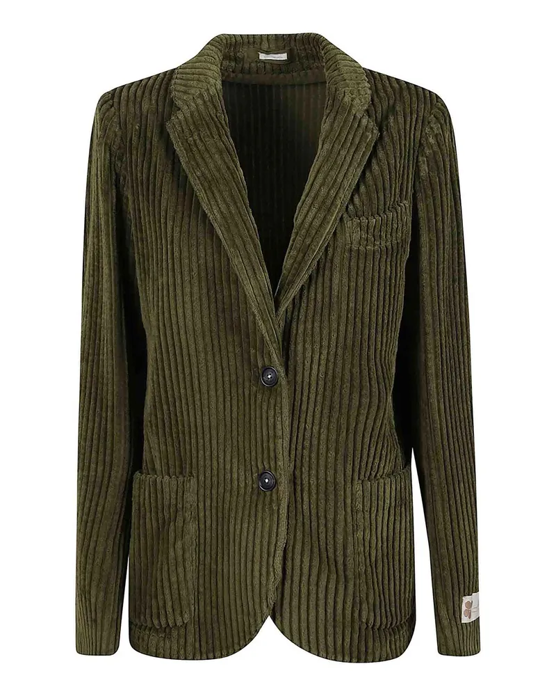 Massimo Alba Casualjacke - Dunkelgrün Dunkelgrün