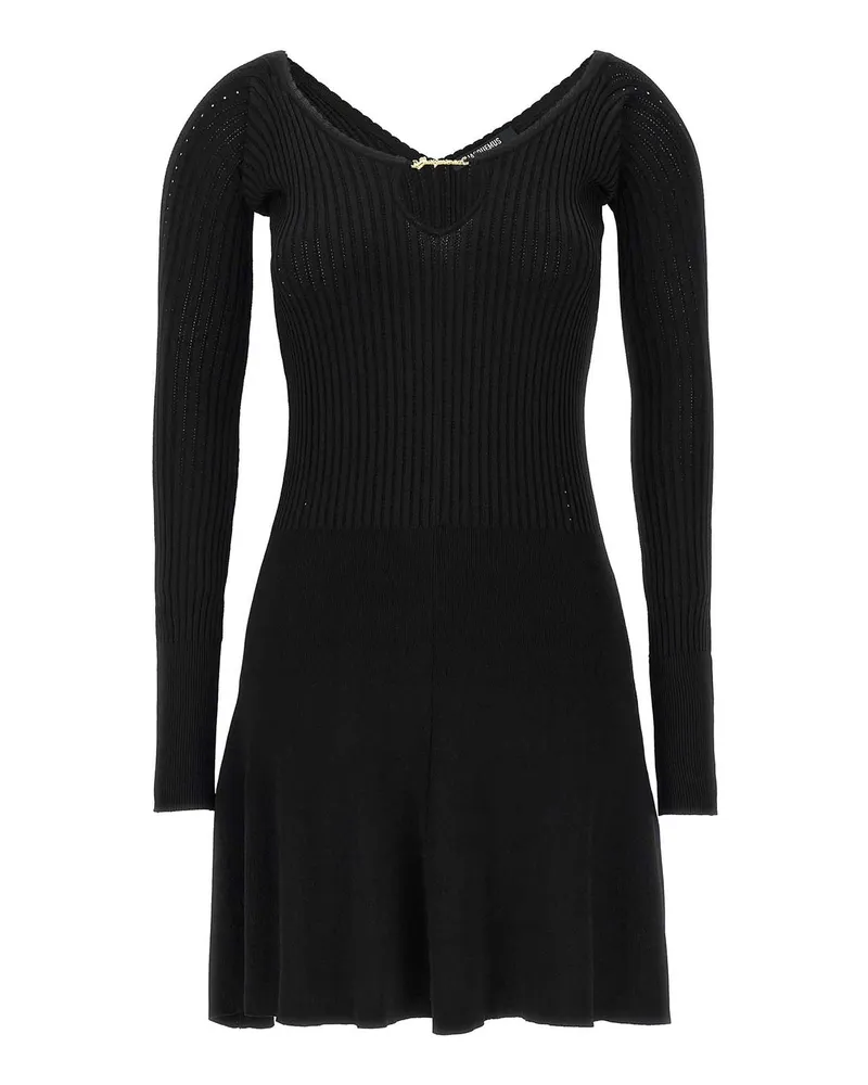 Jacquemus Kurzes Kleid - Schwarz Schwarz