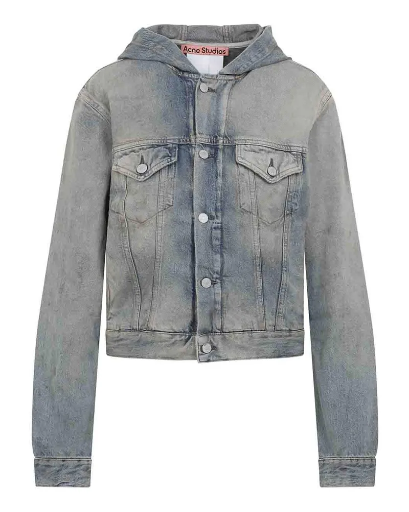 Acne Studios Casualjacke - Dunkles Jeansblau Dunkles