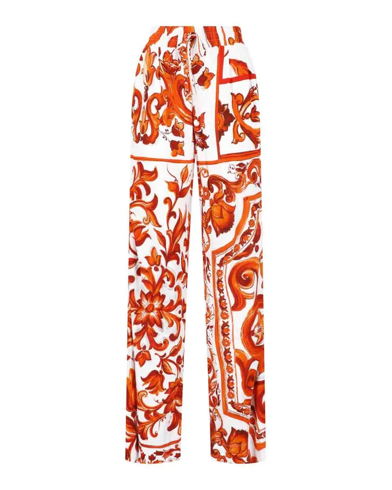 Dolce & Gabbana Casual Hose - Bunt Bunt