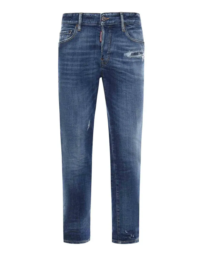 Dsquared2 Straight Leg Jeans - Blau Blau
