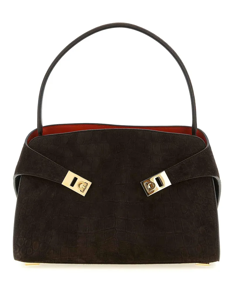 Ferragamo Schultertasche - Braun Braun