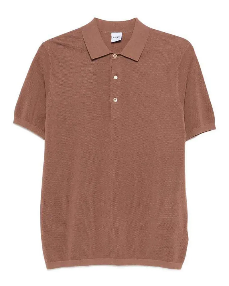 ASPESI Poloshirt - Braun Braun
