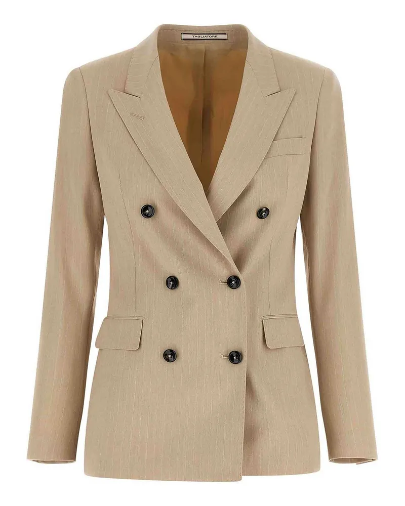 Tagliatore Blazer - Beige Beige