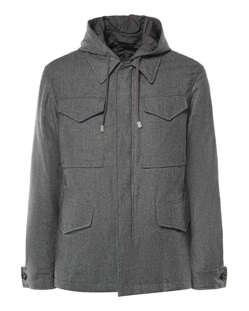 Eleventy Blazer - Grau Grau