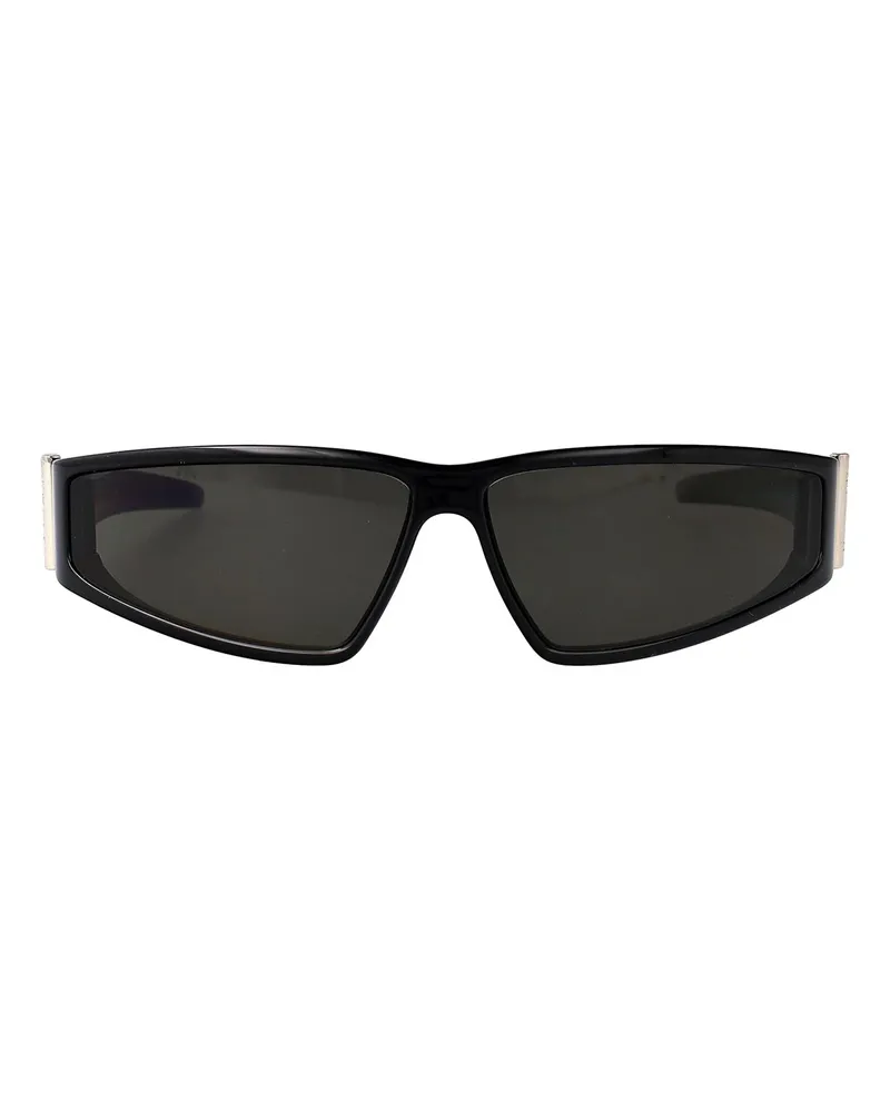 Alexander McQueen Sonnenbrille - Schwarz Schwarz