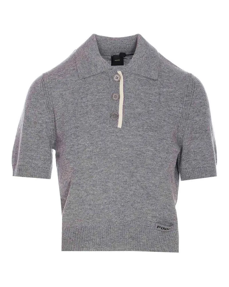 Pinko Poloshirt - Grau Grau