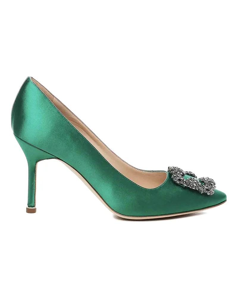 Manolo Blahnik Pumps - Dunkelrot Dunkelrot