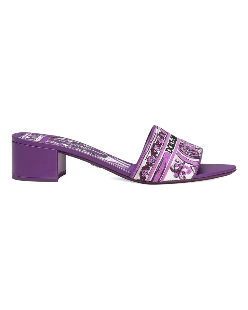Dolce & Gabbana Mules - Lila Lila