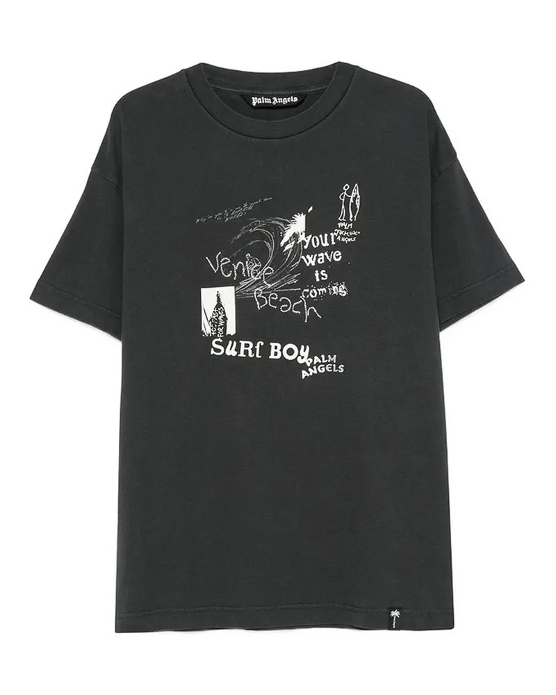 Palm Angels T-Shirt - Schwarz Schwarz