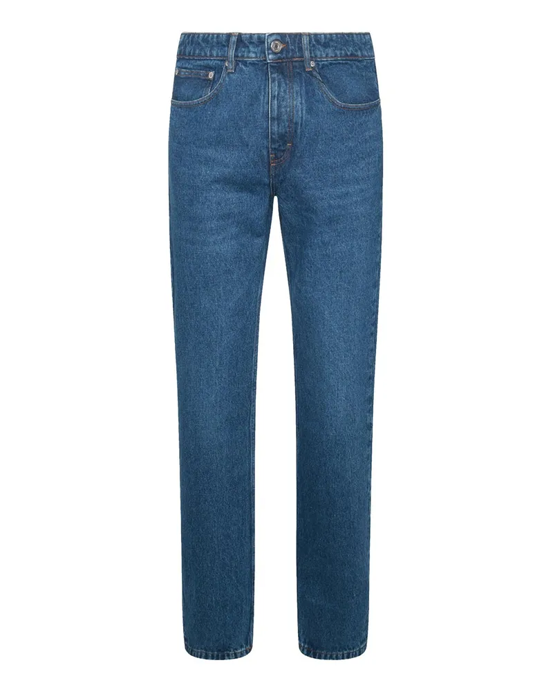 AMI Paris Bootcut Jeans - Dunkles Jeansblau Dunkles