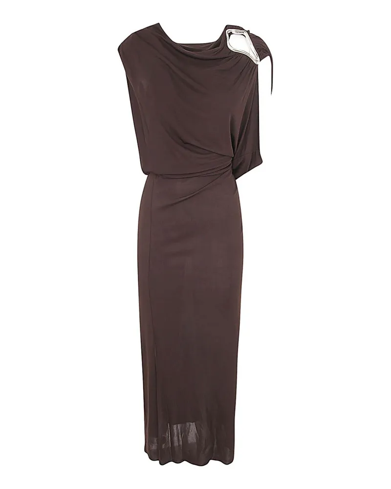 Lanvin Maxikleid - Braun Braun
