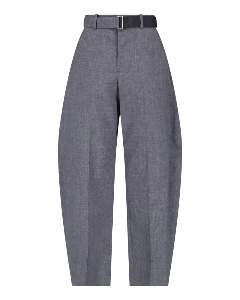 Sacai Casual Hose - Grau Grau