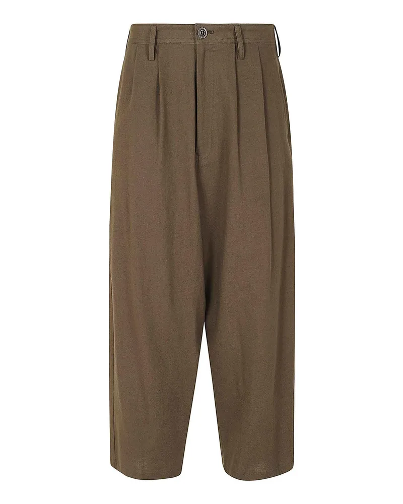 Yohji Yamamoto Casual Hose - Hellbraun Hellbraun