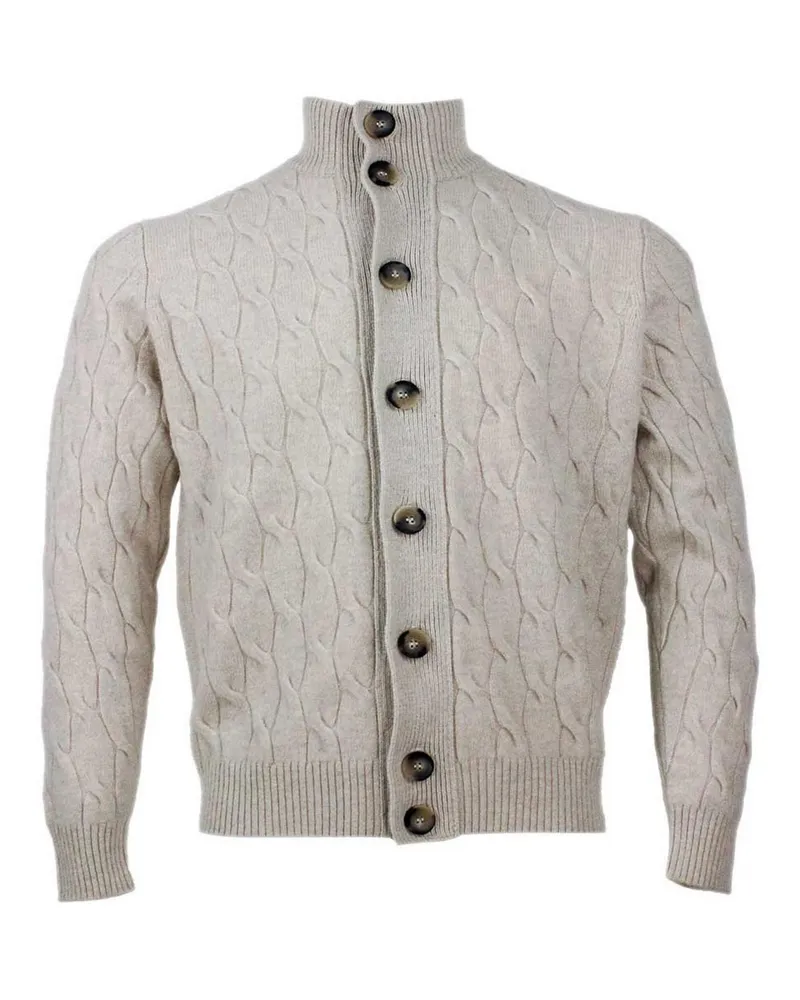 Filippo de Laurentiis Rundhalspullover - Weiß Weiß