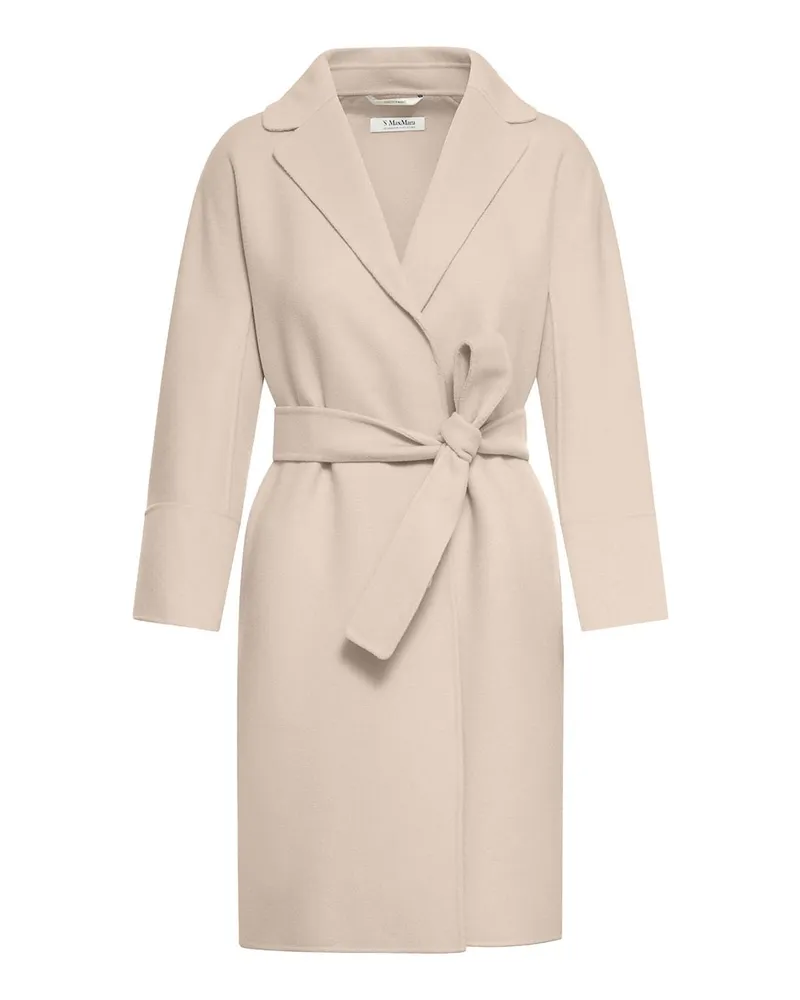 Max Mara Kurzer Mantel - Nude Nude