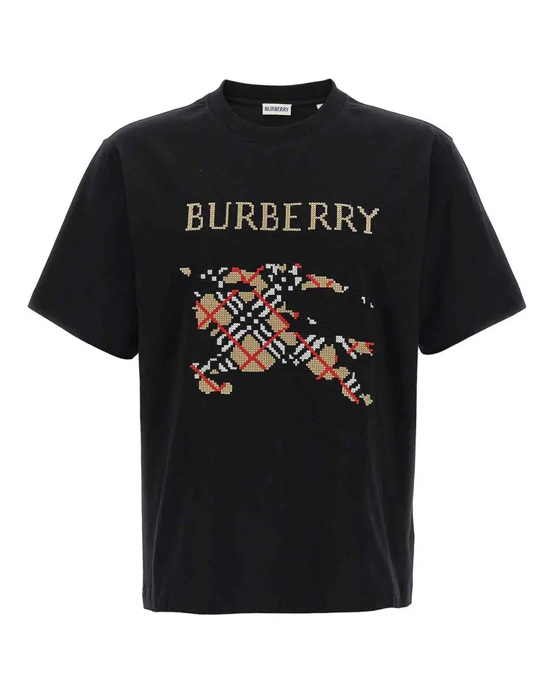 Burberry T-Shirt - Schwarz Schwarz