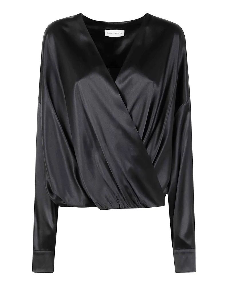 Dries van Noten Hemd - Schwarz Schwarz