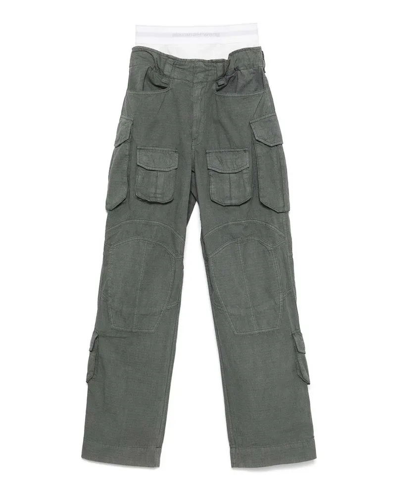 Alexander Wang Casual Hose - Grün Grün