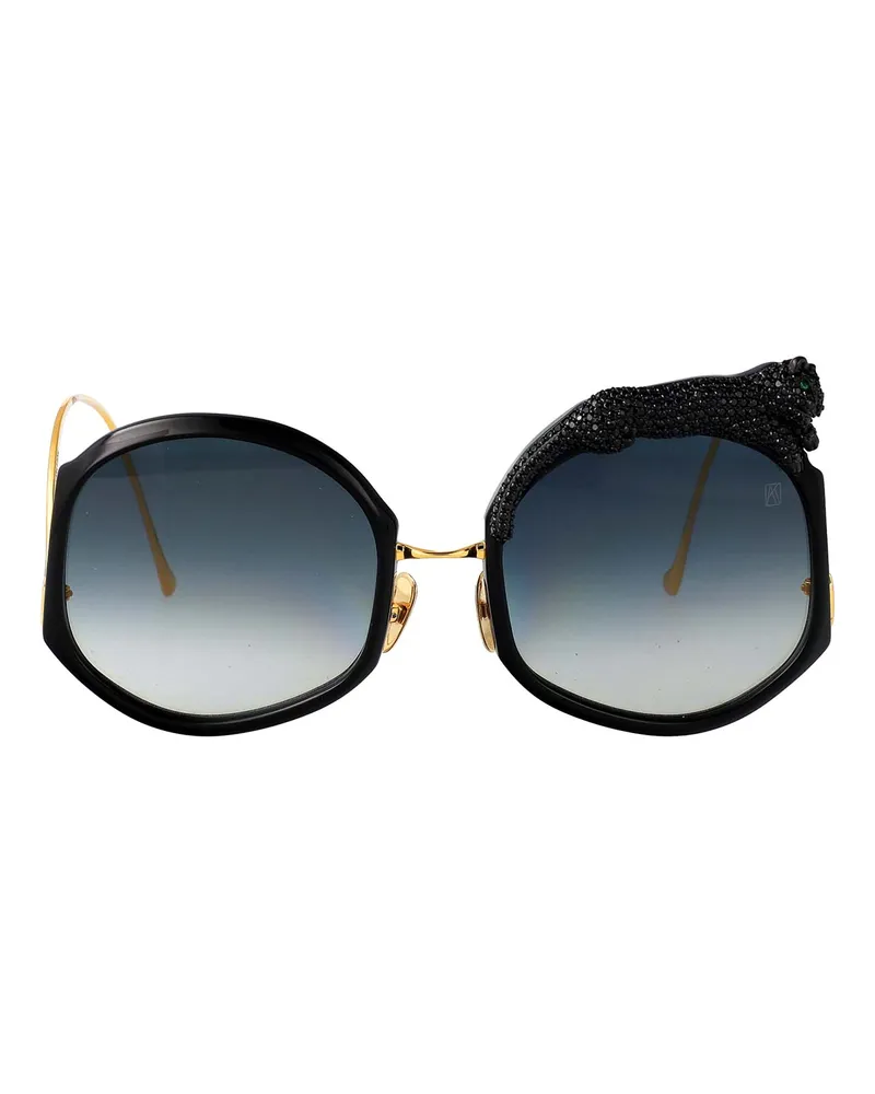 Anna-Karin Karlsson Sonnenbrille - Schwarz Schwarz