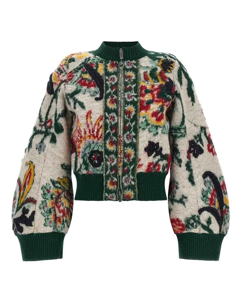 Sacai Knielanger Mantel - Bunt Bunt