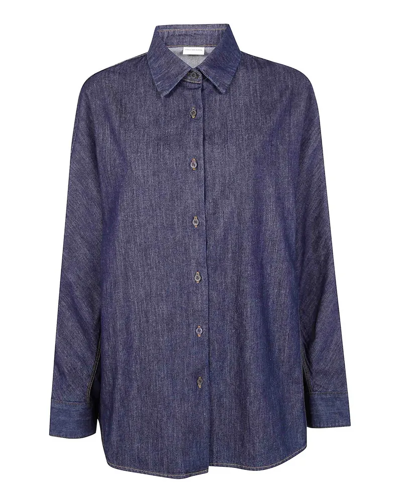 Dries van Noten Hemd - Blau Blau