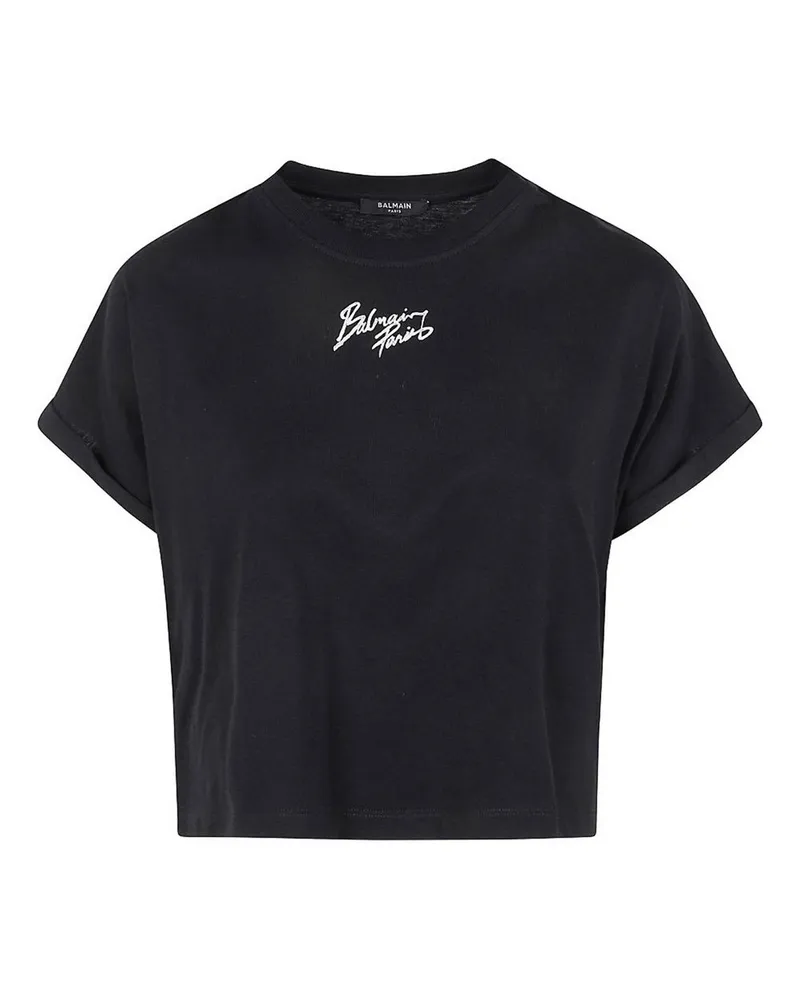 Balmain T-Shirt - Schwarz Schwarz