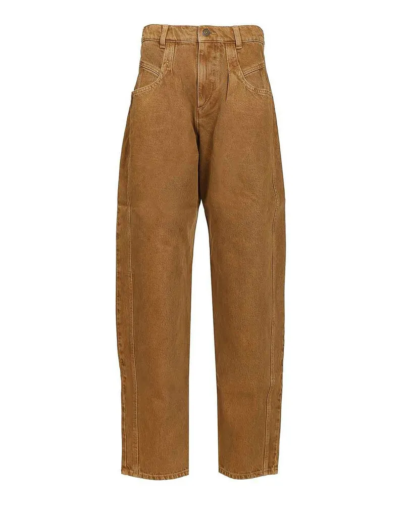 Isabel Marant Straight Leg Jeans - Braun Braun